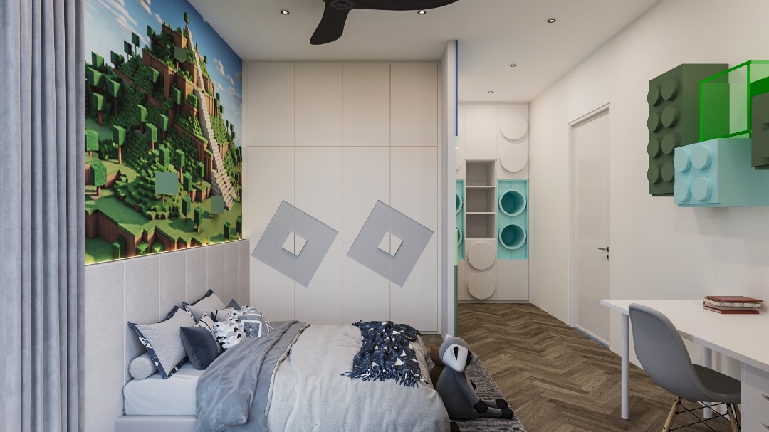 Kids’ Themed Headboard